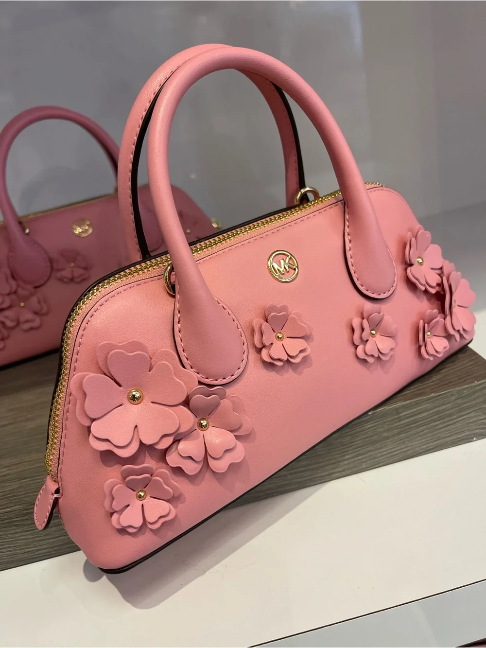 MICHAEL KORS Petra Small Floral Embellished Crossbody Bag
Carnation 
NWT - Picture 7 of 16